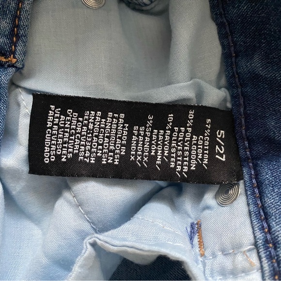 KENDALL & KYLIE The Kontour High Rise Jeans Size 5/27 - Picture 7 of 7